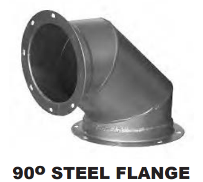 90 Degree Steel Flange 